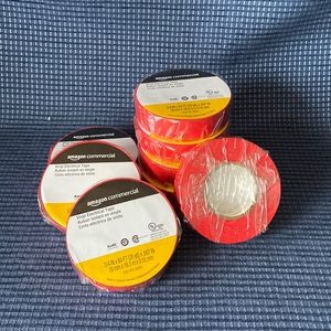 Amazon Commercial Red Vinyl Electrical Tape